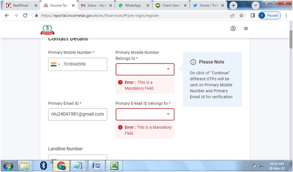 vicky71980's tweet photo. @PMOIndia @mppchaudhary  
@nsitharaman @IncomeTaxIndia @cbic_india @FinMinIndia @SKHalakhandi @Infosys_GSTN @GST_Council @gstindia @GSTsite @gsthelpline
OTP IS NOT RECEIVING ON EMAIL ID AS WELL AS MOBILE KINDLY HELP WHAT TO DO. https://t.co/XGVnVmTPOW