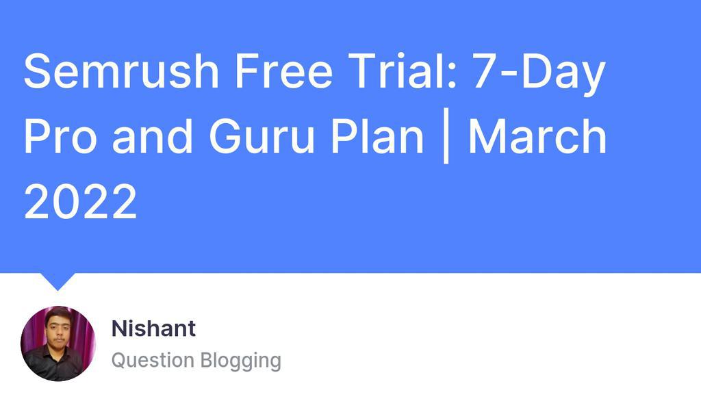 digitallyblog's tweet image. The Semrush Gap tools help you find the keywords and backlinks that your competitors have got but not you.

Retweets are appreciated🙏🙏

▸ lttr.ai/uv2r

#SemrushFreeTrial #SemrushGuru