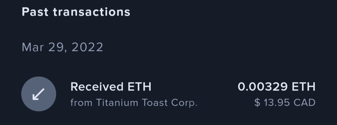 dudeian_'s tweet photo. @chw_wiki It's not much but it's honest work! #cryptopayday https://t.co/hXjA7UP2sW