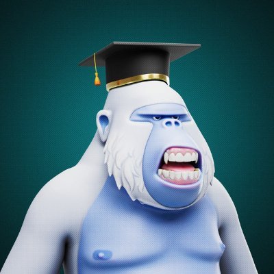 When I was at school my best friend was an albino. Everyone made fun of him. 

Thank you <a href="/DegenApeAcademy/">Degenerate Ape Academy</a> for making albinos cool again! I love my APE and i'm never selling it. 

I'll be seeing you in the Academy 
<a href="/DegenDAOO/">DegenDAOO</a> <a href="/DegenApeAcademy/">Degenerate Ape Academy</a>