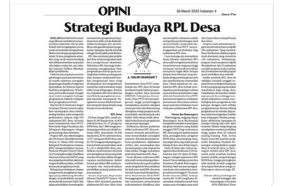 regareko's tweet photo. Strategi Budaya RPL Desa
@tppkemendes @TPPISUMUT @tppdeliserdang https://t.co/jcouKEAU1y