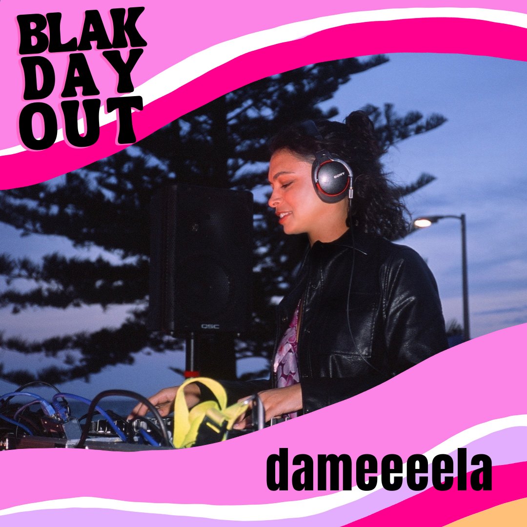 blaksocial's tweet photo. ⚡🖤 Whose keen an unforgettable experience watching this 
D E A D L Y sister on the decks at BLAK DAY OUT this Friday? 🖤⚡
@dameeeela 

Tickets: https://t.co/JDsuAEx6OG

(alt text embedded) https://t.co/38W2ihVVz7