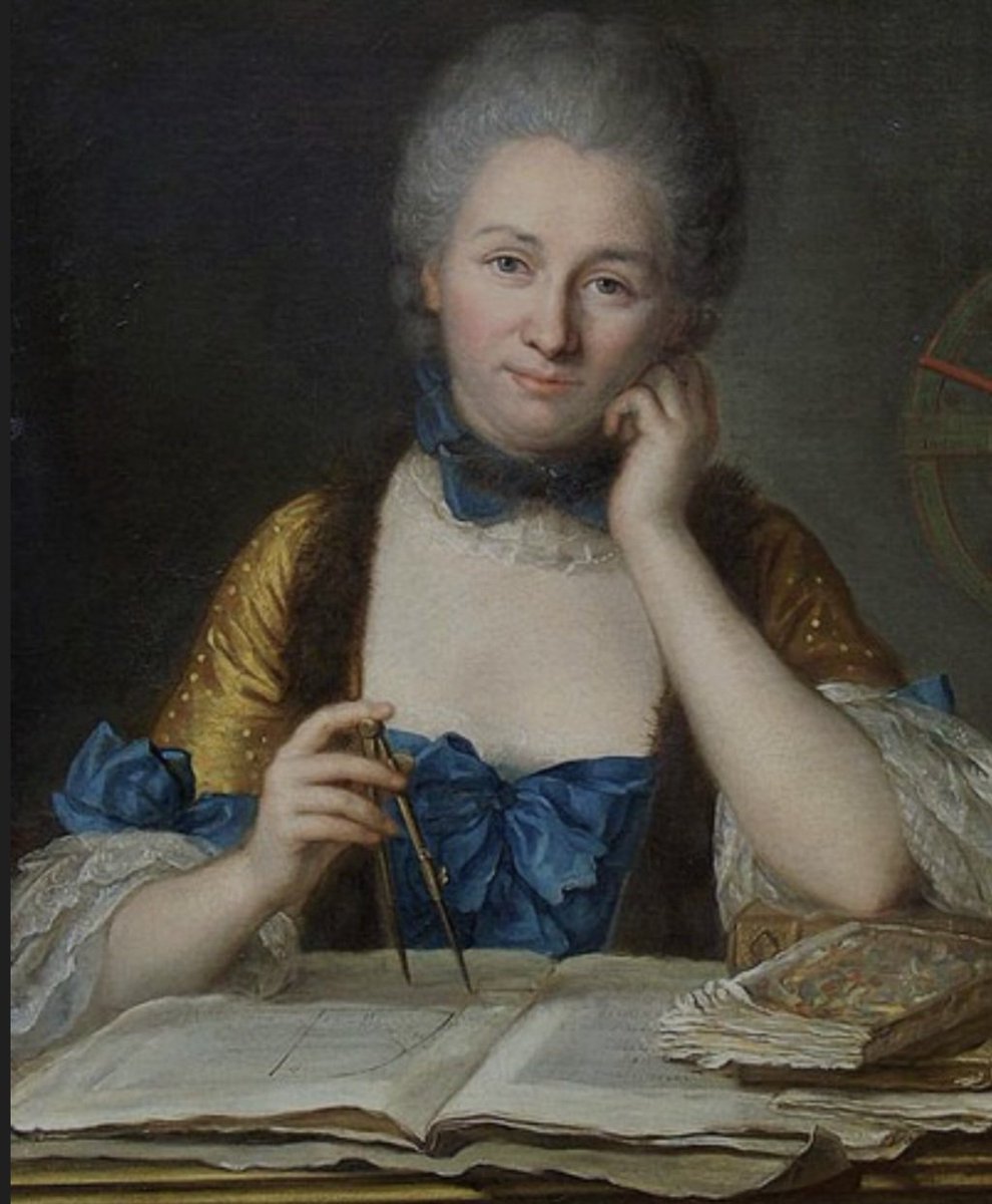 maggyPerrine's tweet photo. #FEMarch jour 30 une astronome : Émilie du Châtelet (1706-1749) https://t.co/LIGTUgicHV