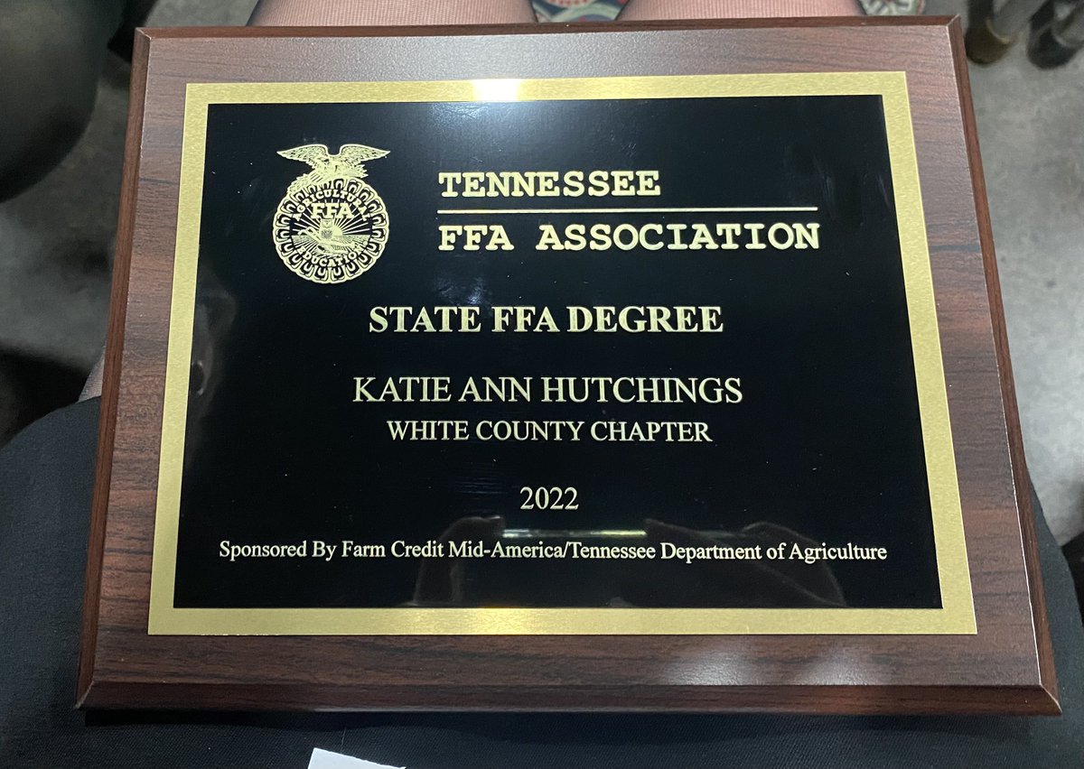 SteelersFanTN's tweet photo. Congrats Katie! I’m so proud of you! #FFA #StateDegree #StateDelegate #Gatlinburg #StateConvention https://t.co/zZY12p0Lwe