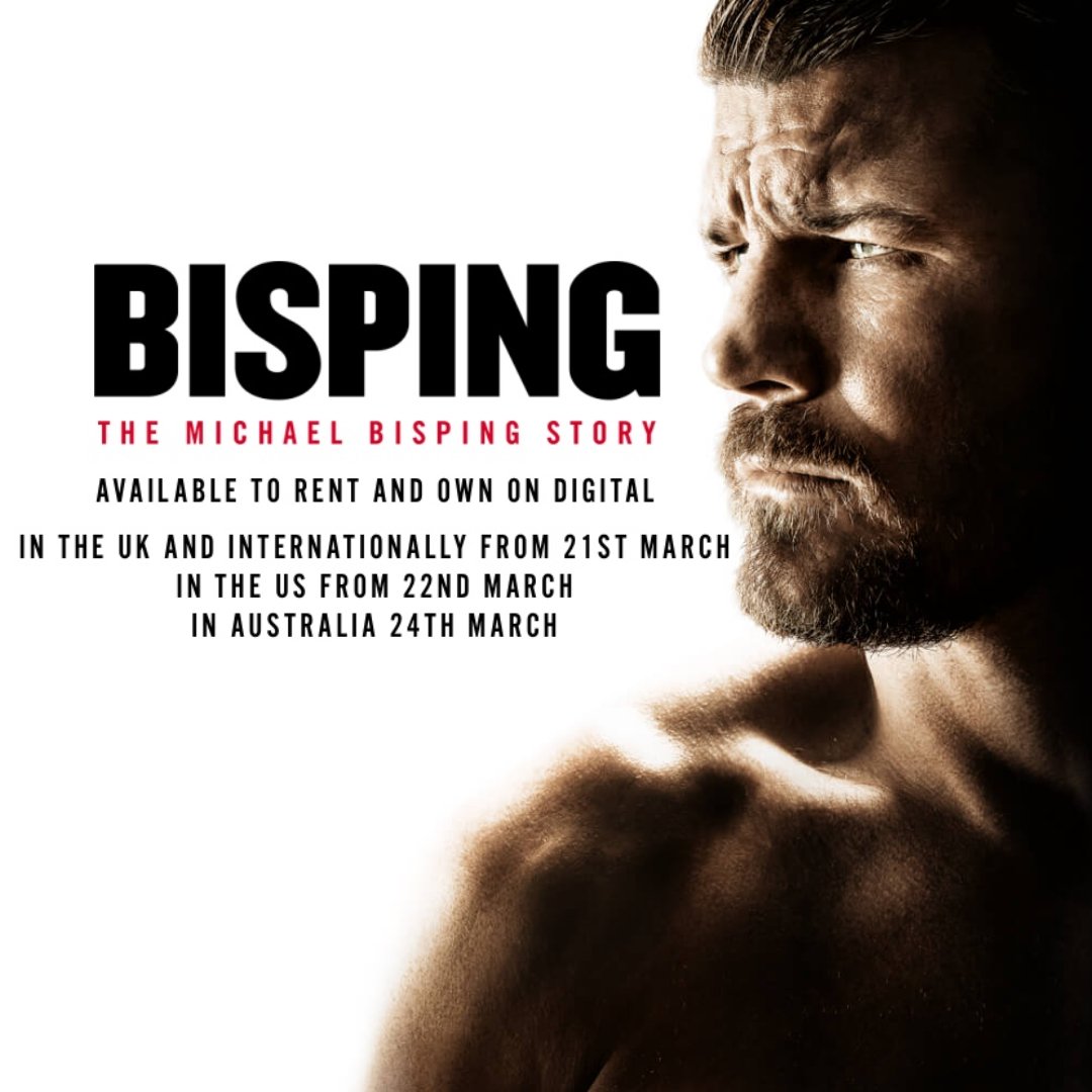 Bisping is now available on ALL major video in demand platforms. Watch it today to see why <a href="/BispingDoc/">BISPING: The Michael Bisping Story</a> is at the top of the US and UK <a href="/AppleTV/">Apple TV</a> charts! bispingdoc.com

#BispingDoc #bisping #ufc #mma