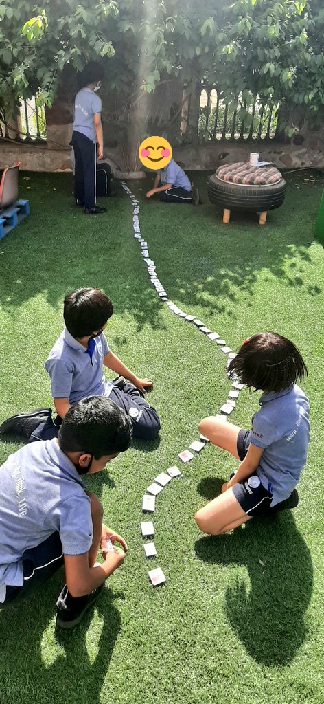 jimelvin07's tweet photo. Music fun inquiry of the day.
What can we do with the longest pattern created using word syllable cards? #usingcreativethinkingskills #funwithmusic #ATLSkills #Collaboration #visiblethinking #outdoorlearning #pypconnect #PYPVoices #studentagency #pypchat @pws_gurgaon https://t.co/B7pOGCXSRl