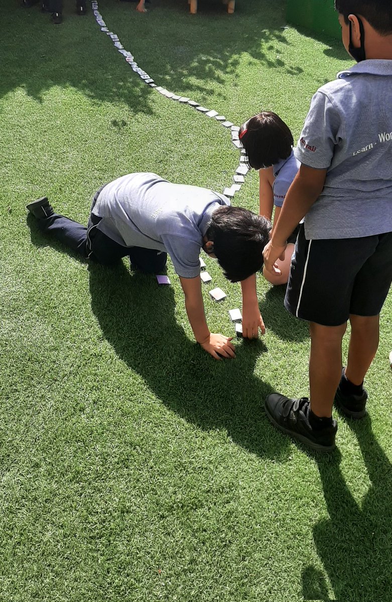 jimelvin07's tweet photo. Music fun inquiry of the day.
What can we do with the longest pattern created using word syllable cards? #usingcreativethinkingskills #funwithmusic #ATLSkills #Collaboration #visiblethinking #outdoorlearning #pypconnect #PYPVoices #studentagency #pypchat @pws_gurgaon https://t.co/B7pOGCXSRl