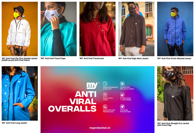 MY_OfficialNEWS's tweet photo. ‘MY’ launches fashionable Antiviral overalls in vibrant colours for safe travel of people.

https://t.co/nJcpd5aNfp

#myprotection #antiviraloverall #overalls #myoveralls #travelcoat #businesstravel #safetravelcostume #traveldress #safety #safetravel https://t.co/XSw63Cf0th