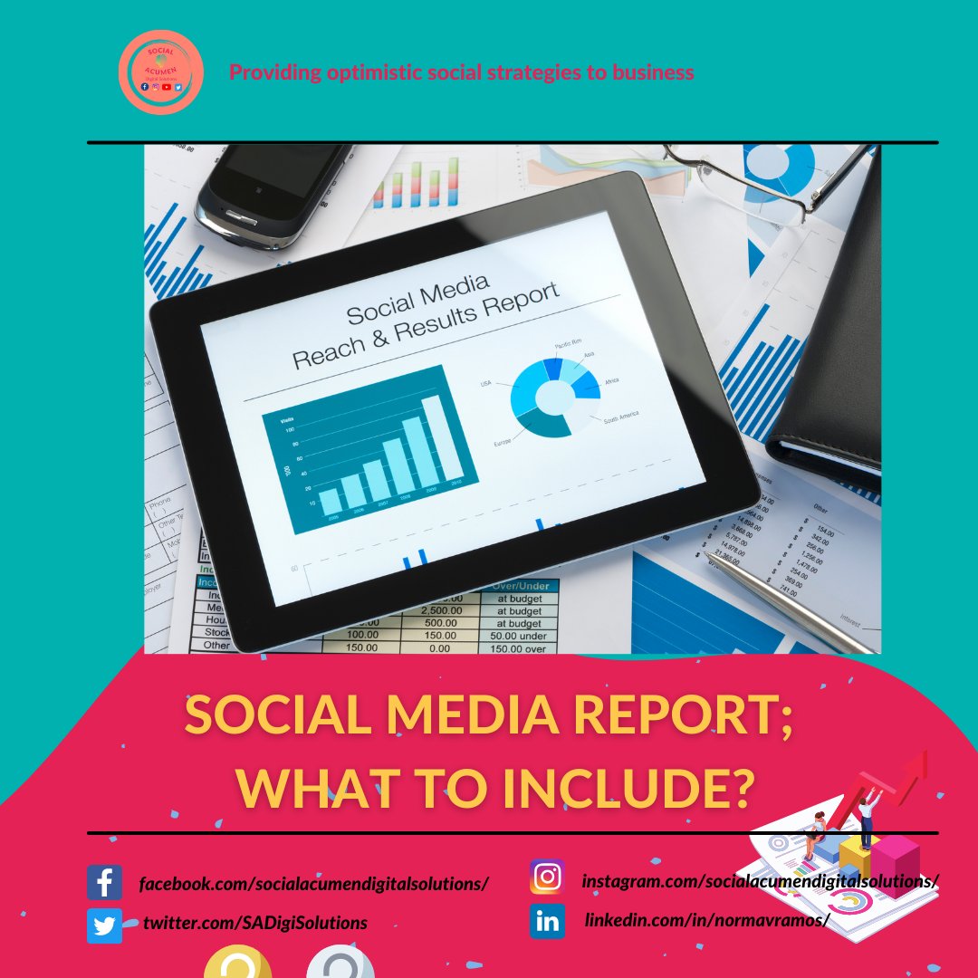 SADigiSolutions's tweet photo. It is important to keep the clients informed about the progress of their social media marketing activities. Provide them with a social media report.😊🖥️

#socialacumens
#socialmediaforbusinessgrowth
#socialmediamarketingservices
#onlinebusinessowner https://t.co/Pd78qCAjBa