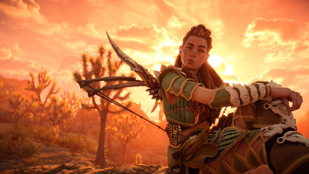 Dex_Vortex's tweet photo. Un pequeño descanso y a seguir rumbo al oeste prohibido. #HorizonForbiddenWest #PS5Share #PS5 #VirtualPhotography https://t.co/8yzpFtMl33