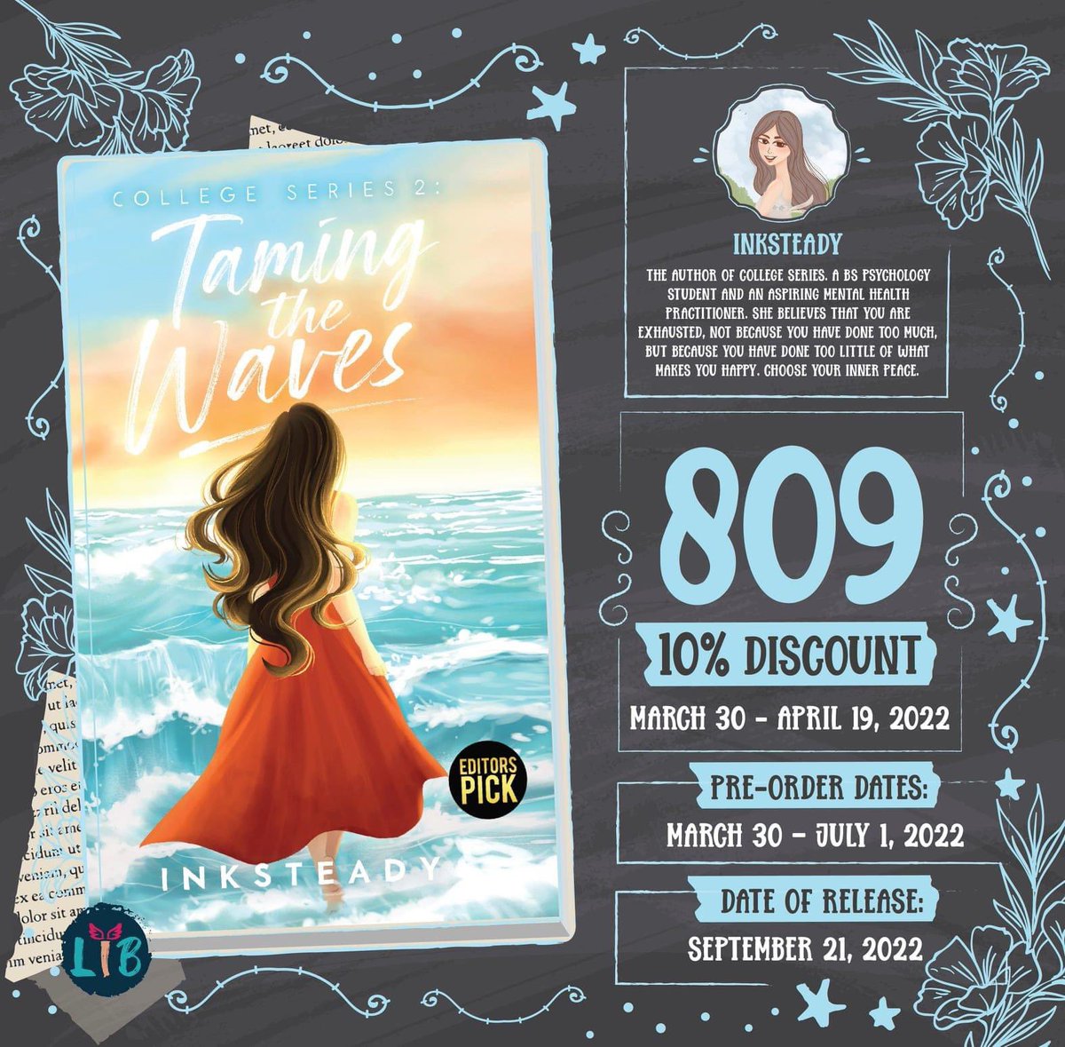 inksteadywp's tweet photo. 𝑪𝒐𝒍𝒍𝒆𝒈𝒆 𝑺𝒆𝒓𝒊𝒆𝒔 2: 𝑻𝒂𝒎𝒊𝒏𝒈 𝒕𝒉𝒆 𝑾𝒂𝒗𝒆𝒔

Php 809.00 (10% discount from March 30 - April 19, 2022)

Php 899.00 (original price) 

Pre-order dates: March 30 - July 1, 2022
Release date: Sept. 21, 2022 https://t.co/YHrzPFe17e