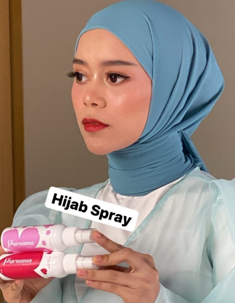 ginadwiaprilia2's tweet photo. ada Hijab Spray juga lo di Purnama Beauty By #lesti Wanginya Tahan Lama😘 https://t.co/gaEHdt0r0I