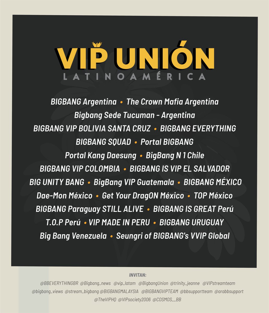 vip_latam's tweet image. [ EVENTO DE COMEBACK] 

Los invitamos a unirse al evento de tendencia aquí en Twitter festejando el comeback de #BIGBANG. 

📅 4 de abril
🕚 11 PM KST
#️⃣ BIGBANG
#️⃣ BIGBANG_StillLife
🖊 STILL LIFE STILL HERE

Pasos a seguir para hacer tendencia. ⬇️⬇️