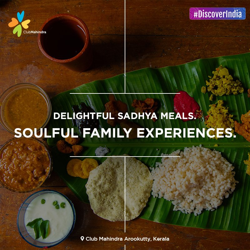 clubmahindra's tweet photo. Let the aromas of traditional delicacies take you closer to flavours you’ll relish! #DiscoverIndia with your family and plan a #CMSafeStay with us. Visit https://t.co/4MEuWei8wQ https://t.co/R8QlxiOv9N