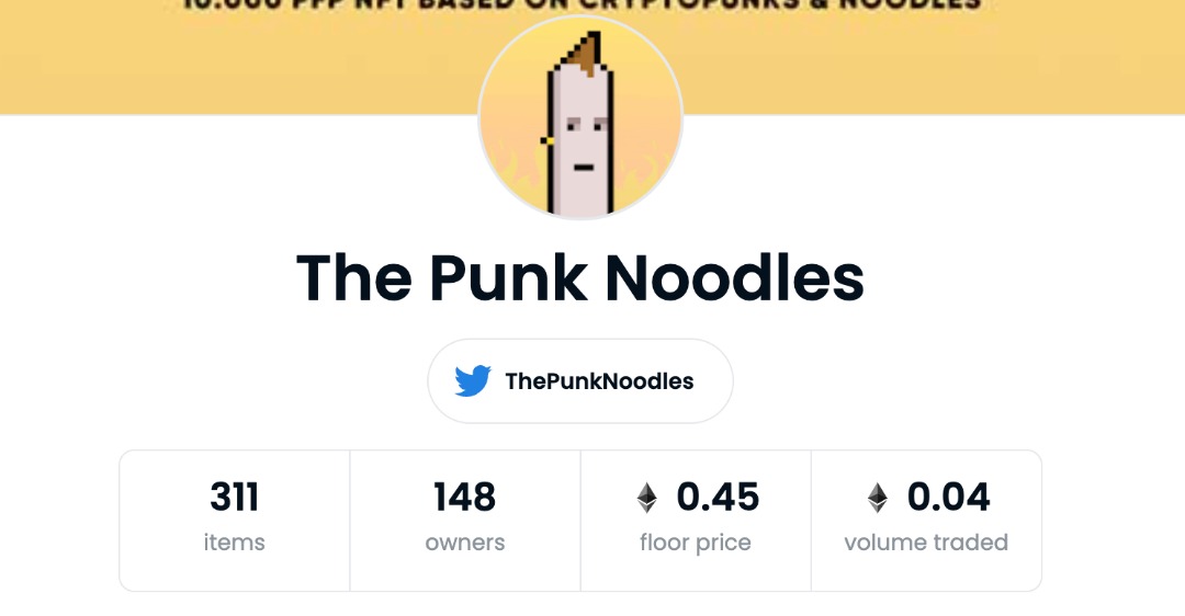 GM Punk Noodles Lovers💎

Let's get more people join the project🤩

Link to pre-registration👇
punknoodles.com/pre-registrati…

Link to mint free PN👇
punknoodles.com/mint