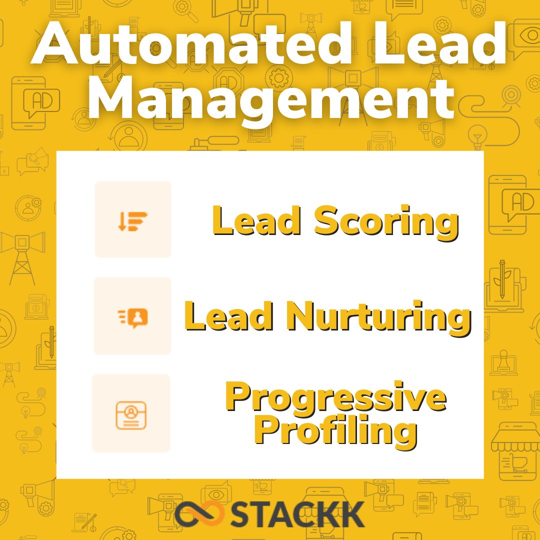 Stackk2's tweet photo. Manage your leads end-to-end in the integrated #Marketing Suite. 👌

With STACKK, you can design a process that can auto-qualify leads from capture to Marketing Qualification ( #MQL ) to Sale Qualification ( #SQL ). 😉

Sign up now. 👇
🌐 https://t.co/Odn1mx7b2m https://t.co/LqYiX7qyFk