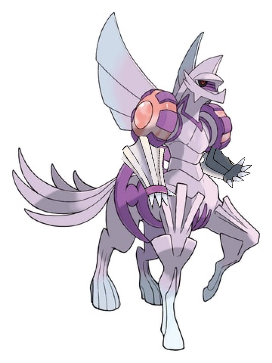 はい、オリジンパルキアに腕を足してみたけど割と…？