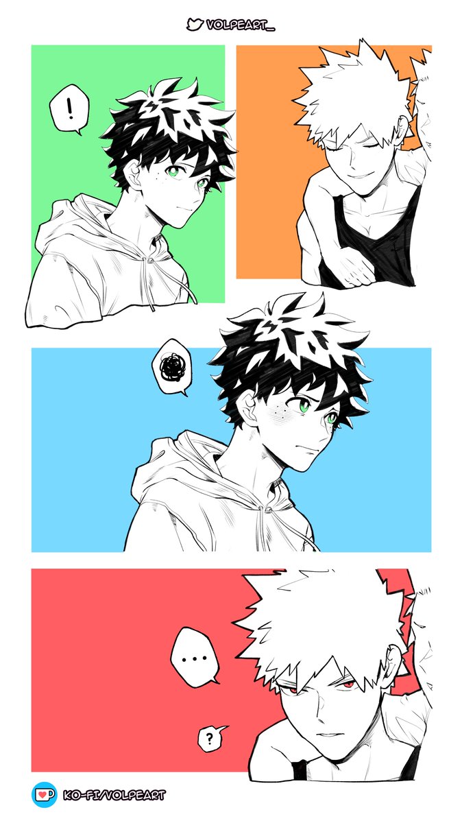 Jealous😌🔥

Deku realizes that he is very jealous of Kacchan's friends (because of their closeness to each other) and he tries to hide it BUT Katsuki notices it bcs:✨He is the one who knows him the best✨ 