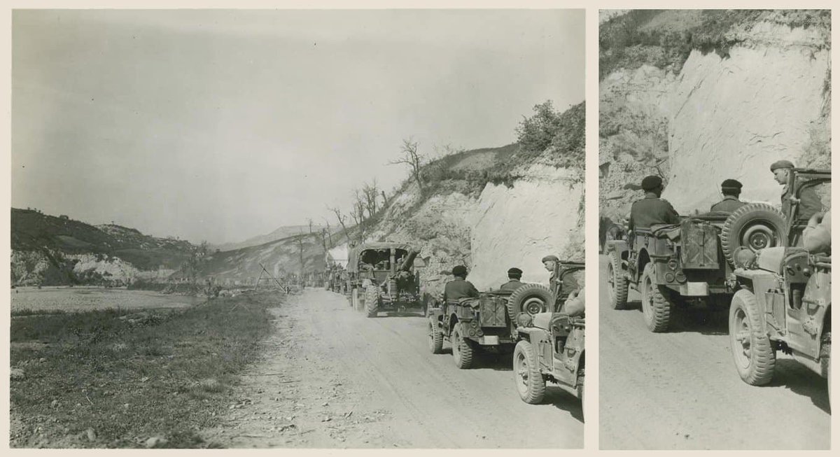 thyphoidjack's tweet photo. 6th South African Armored Division - in Val di Setta between Vado and Lama di Setta direct to Bologna - April 1945

WW 2 https://t.co/d75WEeQtcF