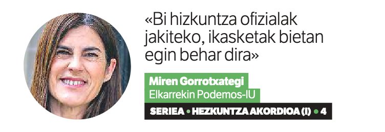 Diglosia Miren, diglosia du izena eta elkarrekin bizi diren bi hizkuntzen artean ematen den prestigio eta eskubide maila ezberdina esan nahi du. Beste hitzetan esanda, hizkuntza batek bestea baino botere gehiago duela eta zure adierazpenek botere asimetria hori iraunkortzen dute.