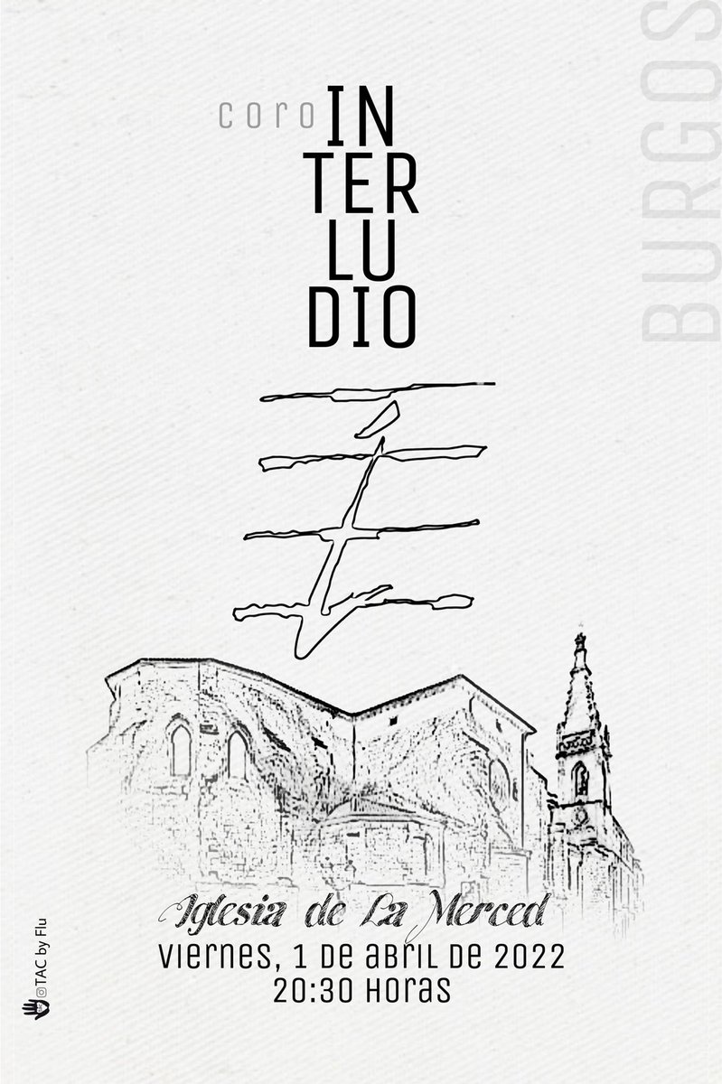 Concierto este viernes en #Burgos en la Iglesia de la Merced a las 20:30.