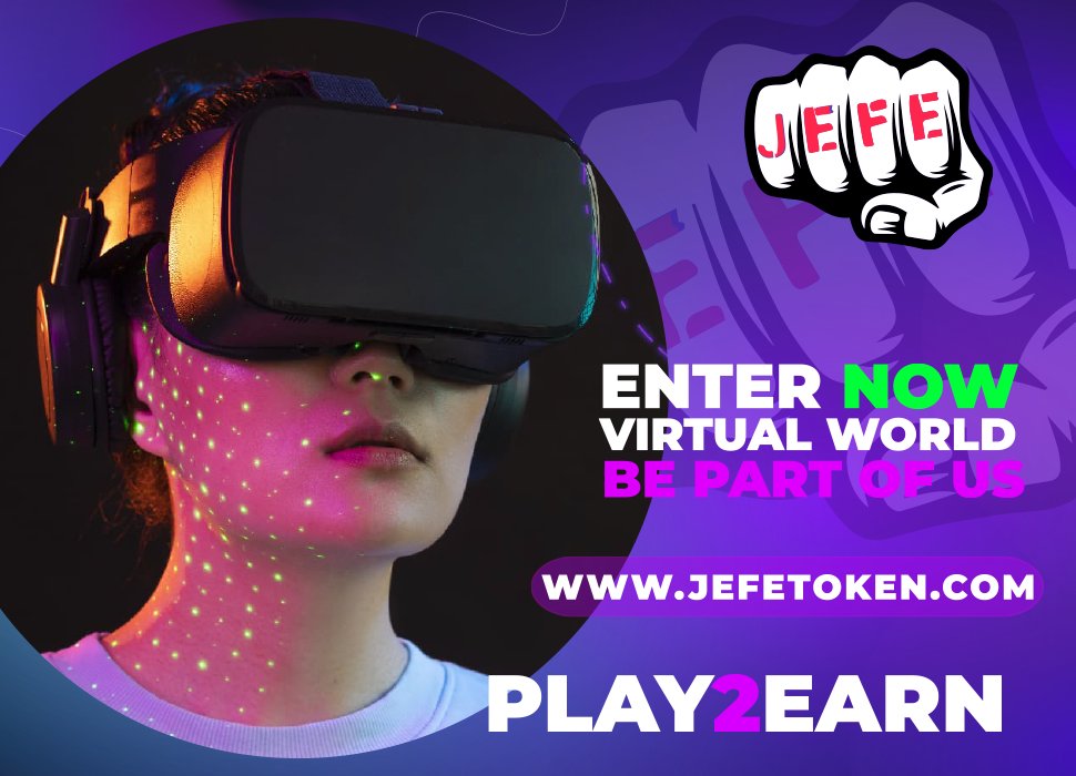 JefeTOKEN's tweet photo. @anndylian Hi @anndylian 
We're building #play2earn games with NFTS for utility along with our $JEFE
Here's our whitepaper: https://t.co/Z4ZgfaVtAE https://t.co/roB61rIzyA
