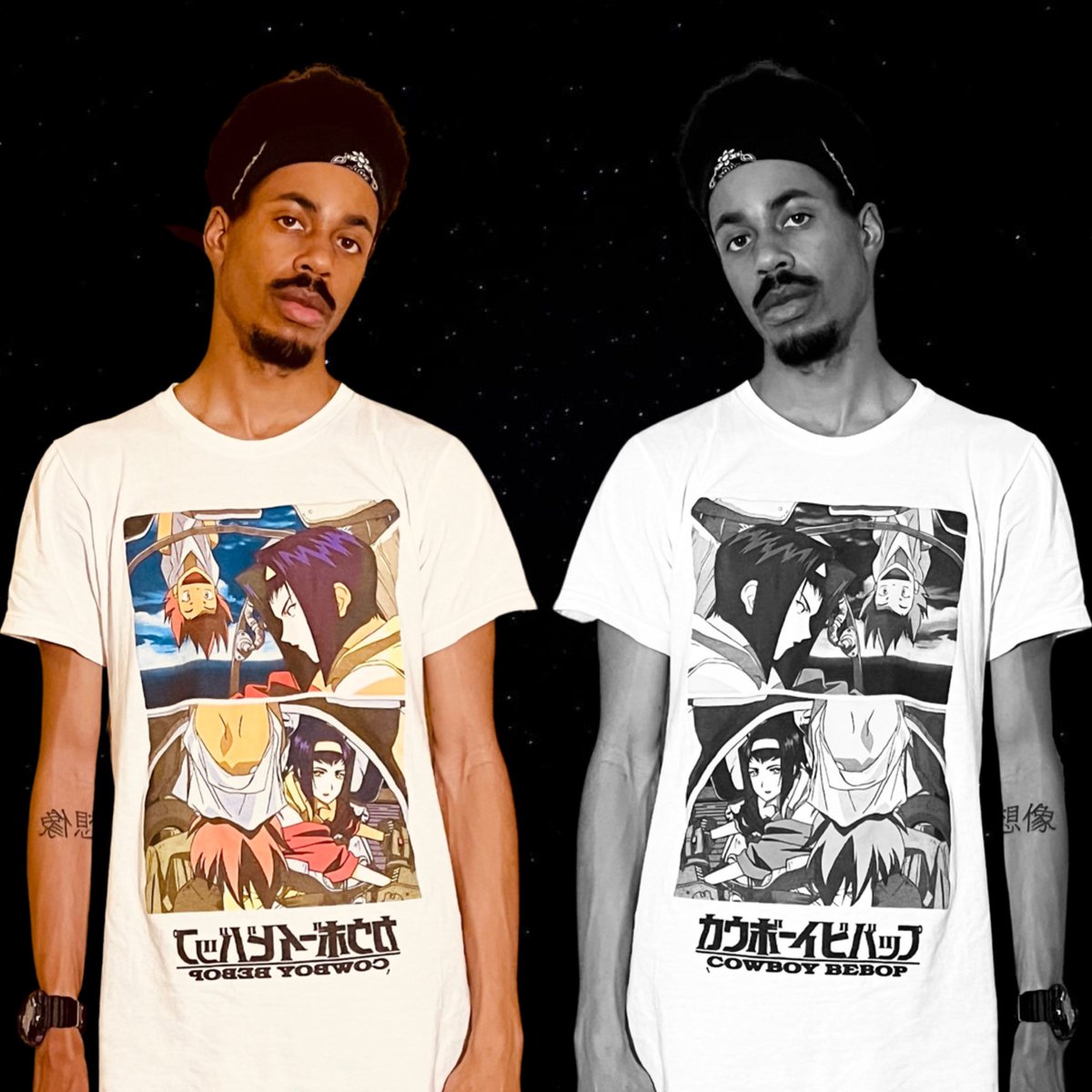 See you space cowboy 🤠 🪐🚀 #fayevalentine #radicaledward #cowboybebop #anime #grapictees #japanese #カウボーイビバップ #style #space #bounty #humble