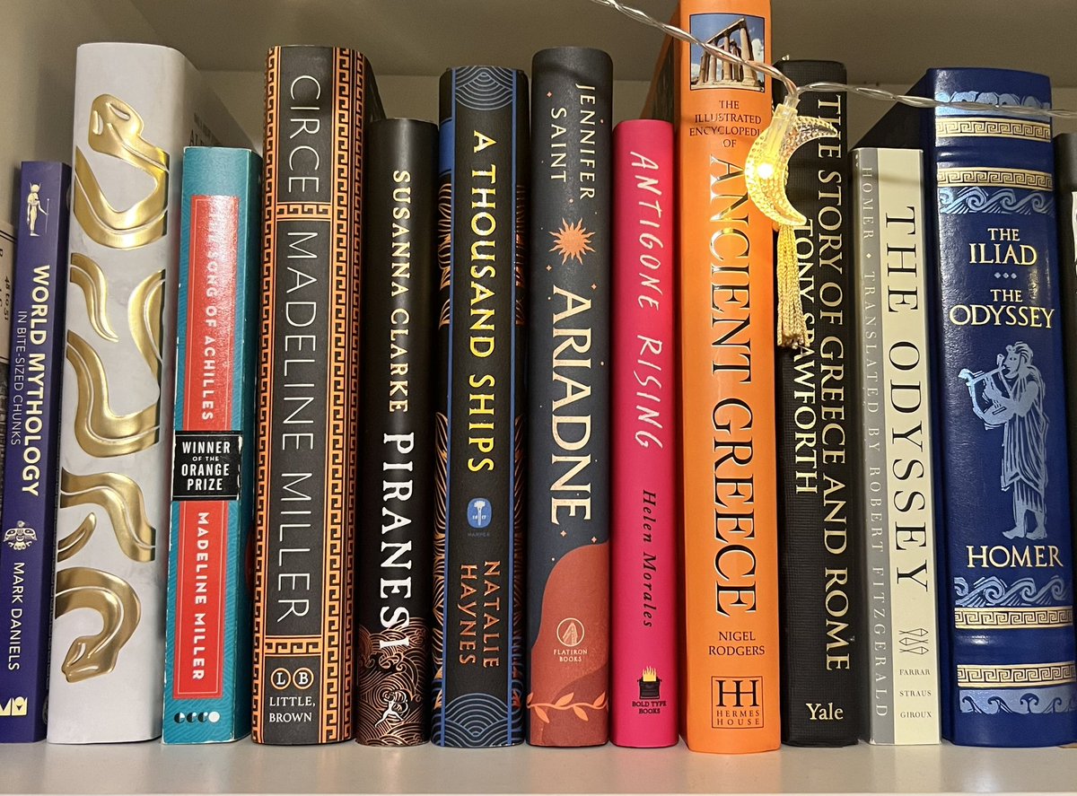 Greek mythology themed books from my personal library! Here are some suggestions for extensions to learning in our new unit!