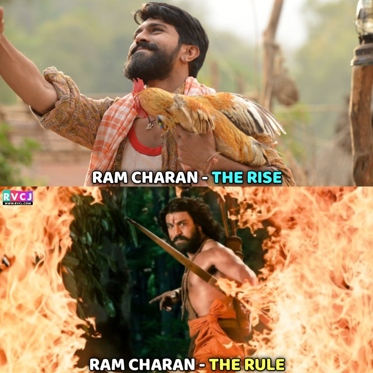 rvcj_telugu's tweet photo. He Became A Demigod After RRR Release 💥❤️
.
#RamCharan #RvcjTelugu @AlwaysRamCharan https://t.co/A6DxjX7PuM