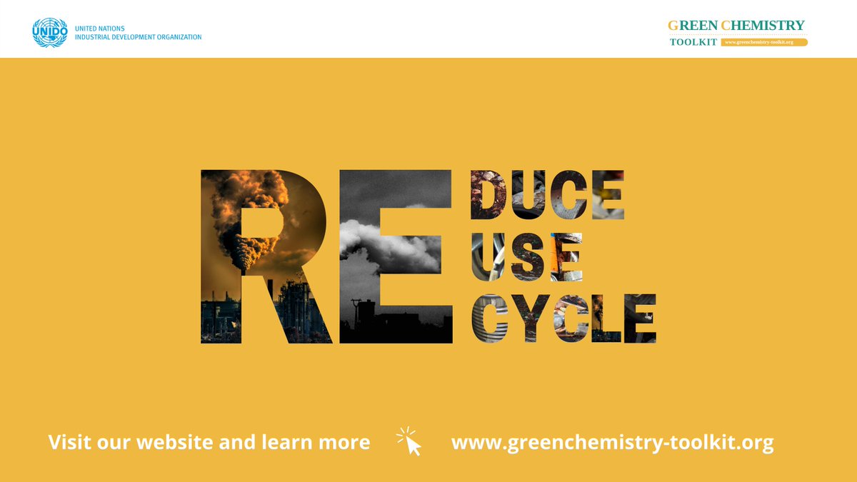 Green Chemistry UNIDO tweet media