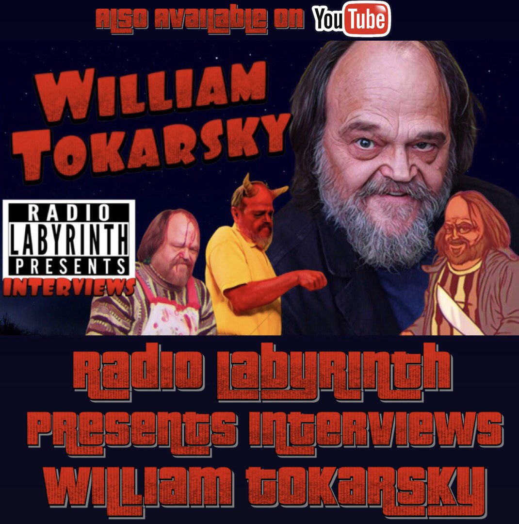 Radio_Labyrinth's tweet photo. Radio Labyrinth Presents -- Interviews - William Tokarsky https://t.co/M6eLvdIDUC <ββ Watch. #WelcomeToFlatch #YourPrettyFaceIsGoingToHell #TooManyCooks #AdultSwim #WilliamTokarsky #Atlanta #RadioLabyrinthPresents https://t.co/xUT1DE6iL4