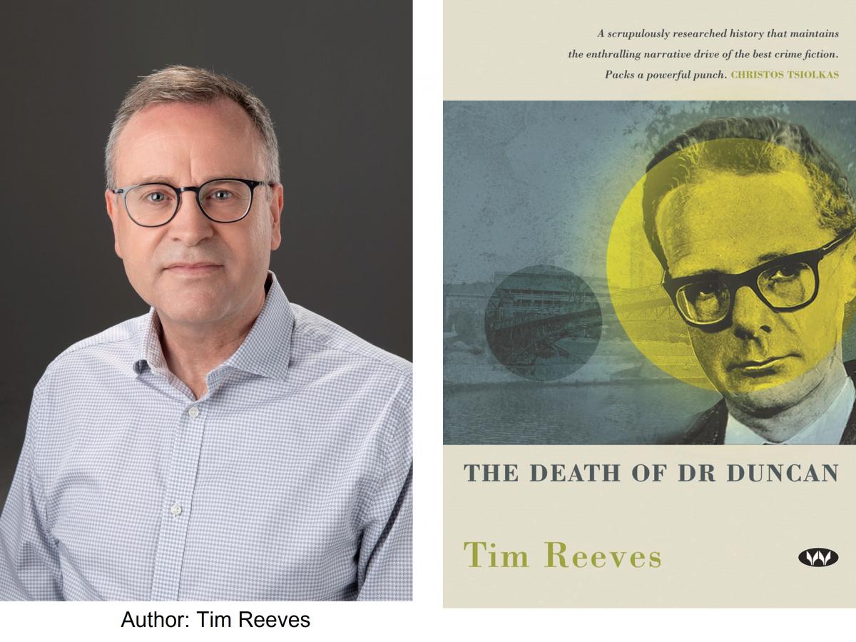 FriendsAdelaide's tweet photo. Inaugural 2022 Friends event: The Death of #DrDuncan. Tomorrow night, Thursday 31 March 2022, #Adelaide-based historian Tim Reeves will discuss this controversial case. 6 for 6.30pm; Ira Raymond Room, Barr Smith Library. Copies of the book will be on sale. https://t.co/rrPrldGy2R https://t.co/m3etUaiqko