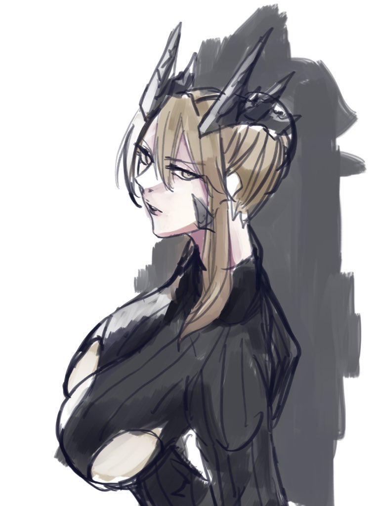 半分バゲ子

 #今月描いた絵を晒そう 