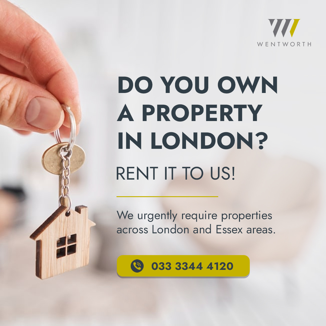 There’s just one step to your hassle-free life as a landlord - Contact Wentworth.

We manage end to end process of renting for you to make it a seamless experience. Trust us with your properties and we will bring the best optimum value for it. https://t.co/IWv3novGEw