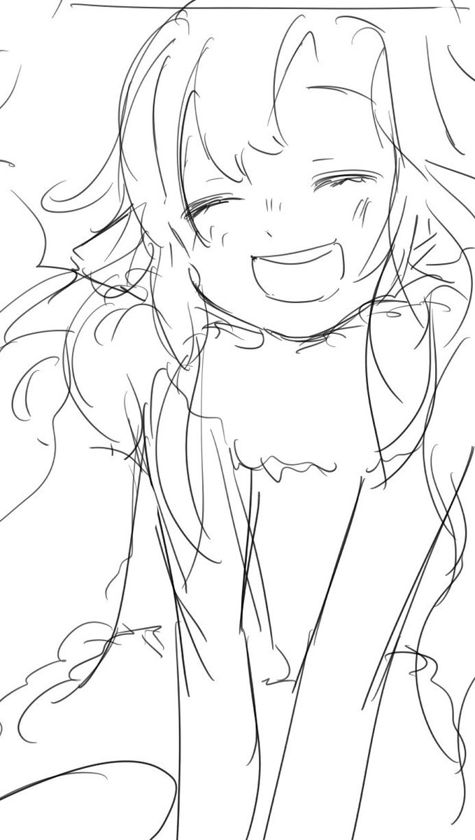 元気取り戻して描けなかった分のお絵描き欲もとっかえしにかかってるフリート 