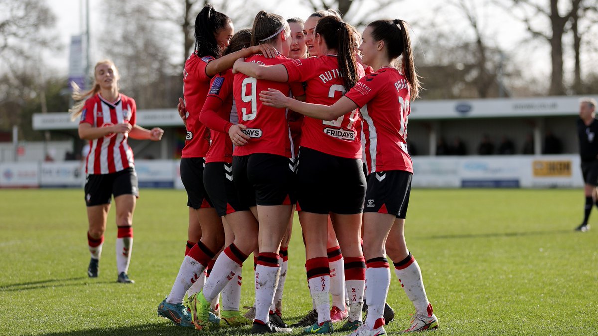 SaintsFCWomen's tweet photo. 📆 6 games
✅ 4 wins
⚽️ 12 goals

One final game to go in March 👊 https://t.co/dORMTcg53Z