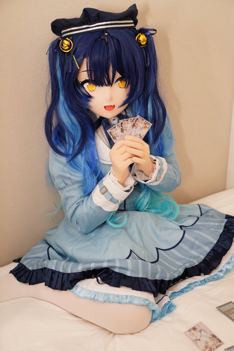 kagura_liai's tweet photo. 来场黑暗决斗吧！duel！
sasaki：@leafmoe
📷：@mitsukiriya
#kigurumi #着ぐるみ
#NIJISANJI https://t.co/JaDZLS8CDm