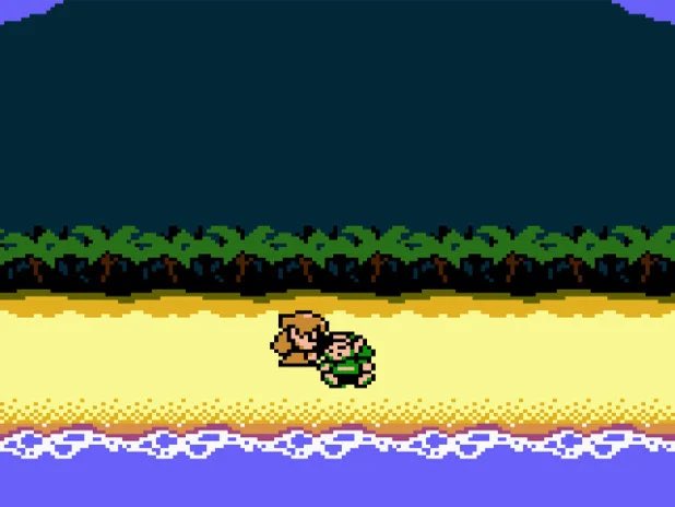 Cornyzuka's tweet photo. Il y a des jeux dont les introductions nous laissent échoués sur une plage. (J’en cherche d’autres). #Zelda #Rime #Alundra #Tunic https://t.co/YWWBD2SHMC