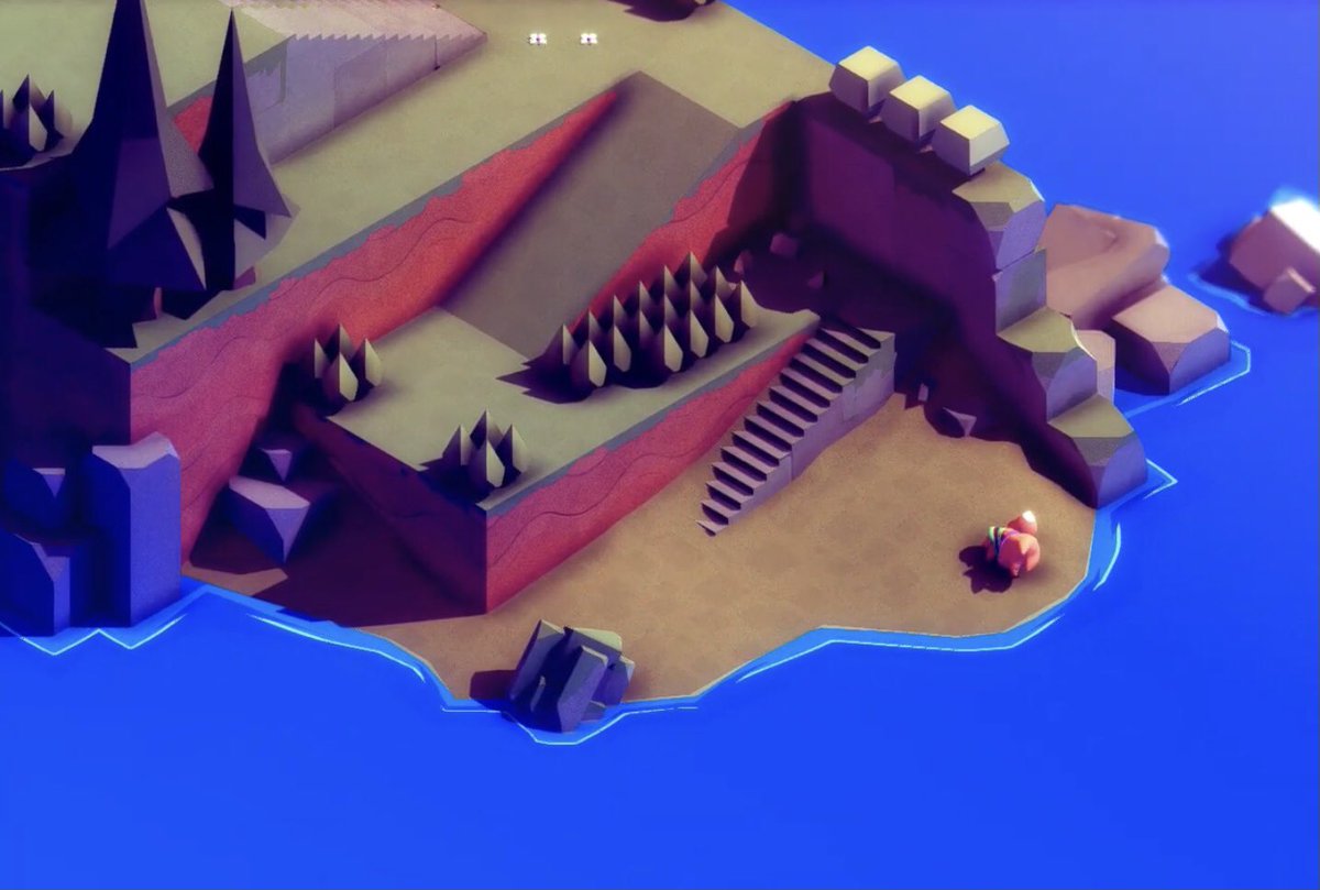Cornyzuka's tweet photo. Il y a des jeux dont les introductions nous laissent échoués sur une plage. (J’en cherche d’autres). #Zelda #Rime #Alundra #Tunic https://t.co/YWWBD2SHMC