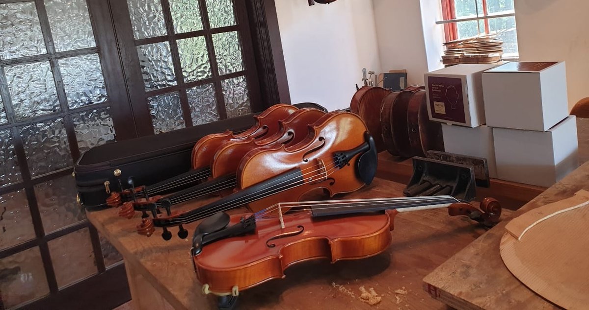 Yay! Four new entries of  Svencino I's for the Mangaung Strings Project. May they add to their magic! 
Ready for Delivery.
#violin #outreach #Bloemfontein