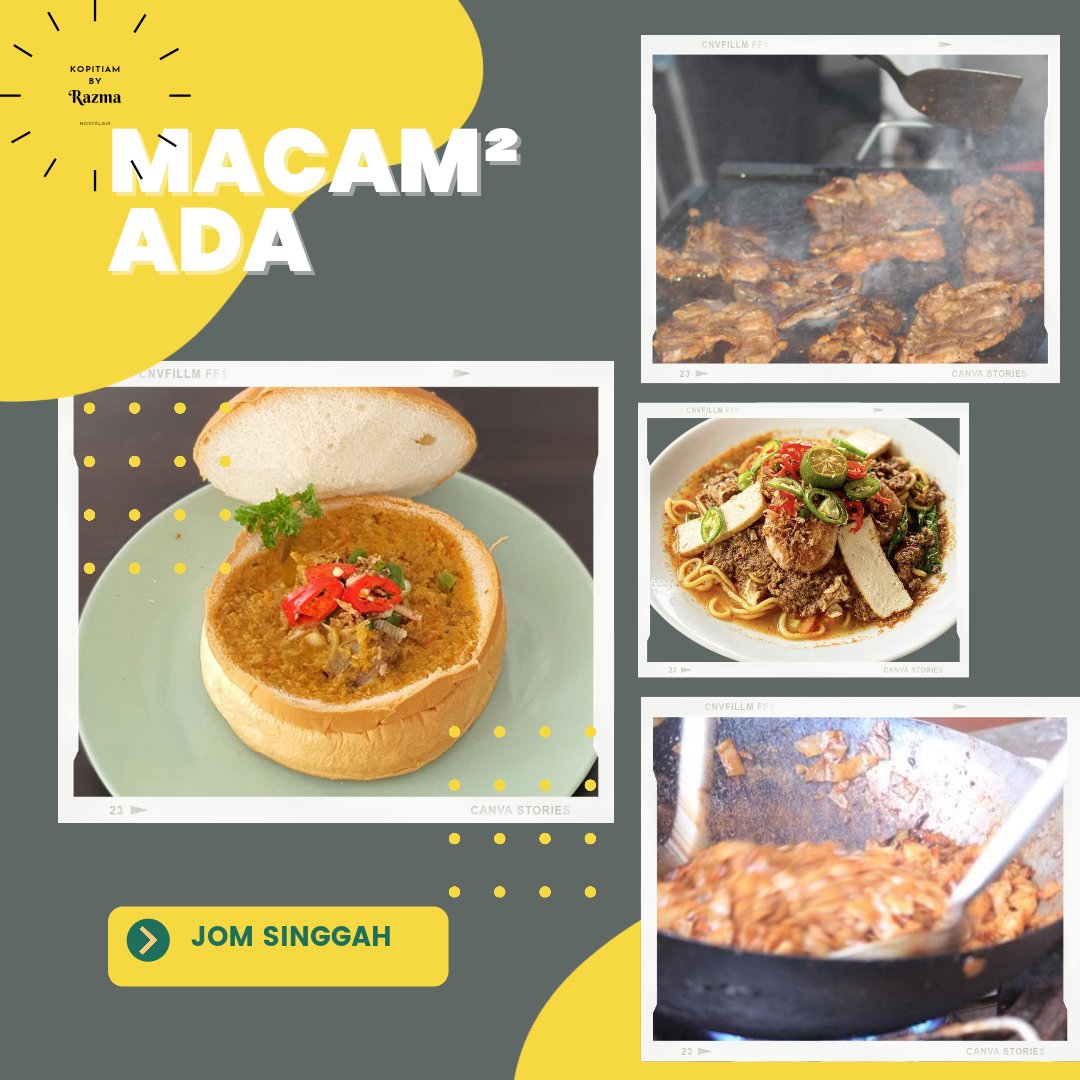 ByRazma's tweet photo. Jemput semua.. 

#makanmakan #makananviral #makanshahalam #breakfast #coffeebreak #minumpagi #lunch #brunch #lunch #hitea #dinner #dinnerdate #gathering #birthday #ramadhan #seksyen7 #shahalam https://t.co/Wts9fRdEtU