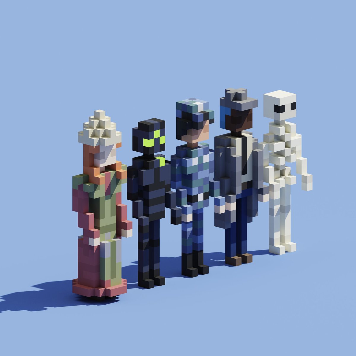 You've slept on <a href="/VilleVoxel/">Voxel Ville</a> all this time, best not sleep on the VV avatars 👀🏘️

Here's why 🧵