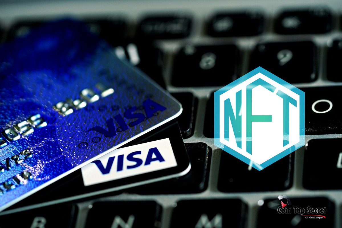 CoinTopSecret1's tweet photo. Visa Helps Content Makers Enter the NFT Market

https://t.co/fvTDmgUOOH

#Visa #NFT #NFTs #VisaNFT #crypto https://t.co/Qx2iqkkKf3