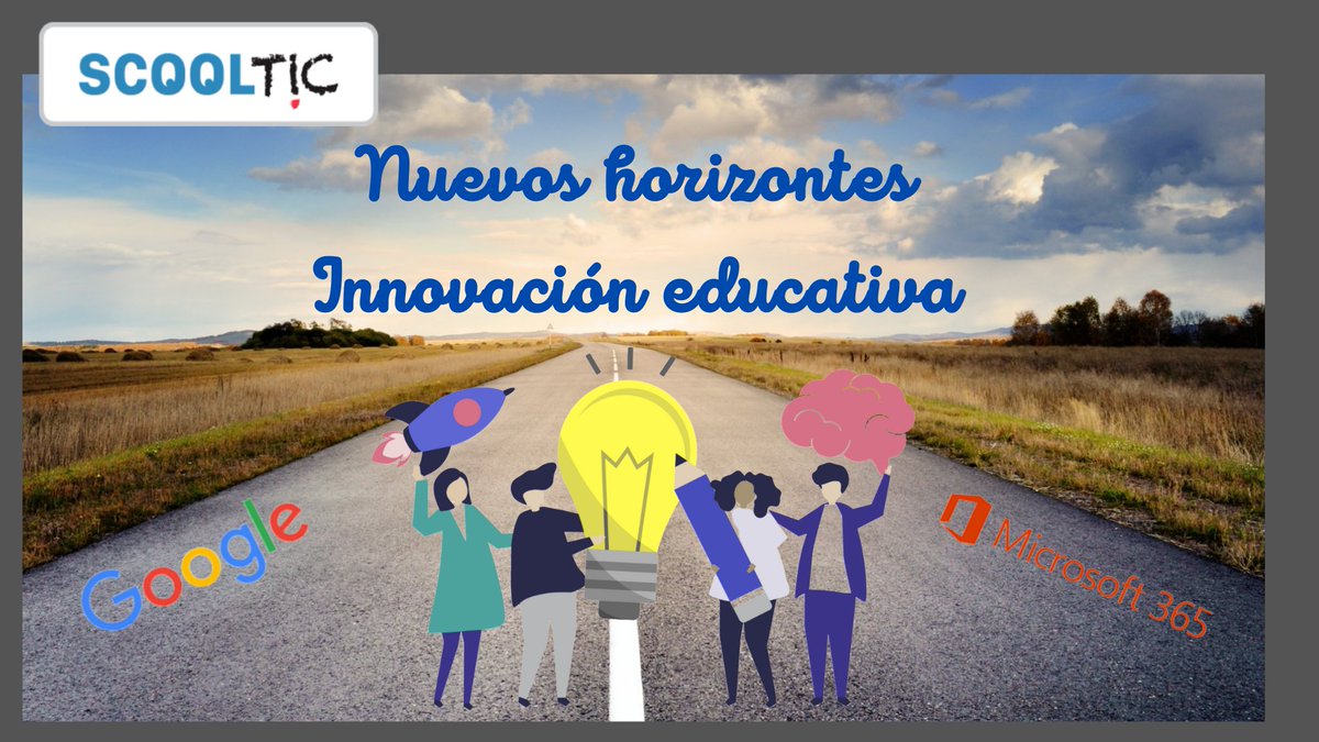 ScoolTic's tweet photo. Jornada impulso innovación educativa ¡Nuevos horizontes en la educación!  6 abril Valencia. Info/ inscripciones: https://t.co/Bzv9LEep8G sorteo plaza Escuela de verano @syscomenlinea @maestroilusion  @EliseoVercher  @JulioBoixader @manelalbarran @kgalvan71 @escacv @feceval_cece https://t.co/oMT9cPOvzl