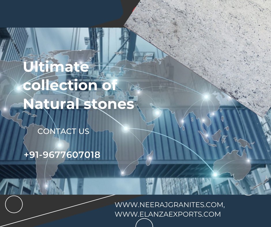 ExportsElanza's tweet photo. Amazing Indian granites ,customised for your project needs based on the requirements.
Reach us at 9677607018
Visit webpages @ https://t.co/NWri29JNRw, https://t.co/jacxMWriDV
#blackgalaxy,#blackandwhite, #ColonialWhite, #shivagold,#graniteslabs, #construction, #certifiedgranite, https://t.co/ASNU5cj2JT