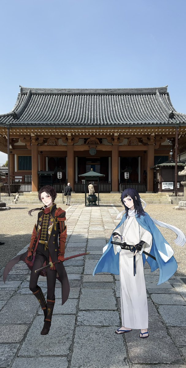 Shiwasu87's tweet photo. 今日は妹と壬生寺へ行ってきたよん🌸
加州の御朱印帳無かったのは残念:((
京都は桜いっぱい咲いてて、いいお天気でお花見日和でした☺️
 #壬生寺  #円山公園 #桜 #京都 https://t.co/YLNCg70PqI