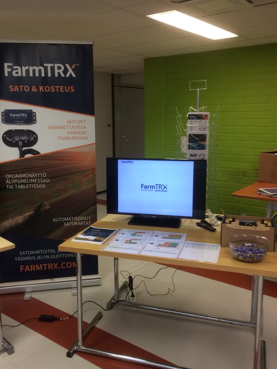 <a href="/tvfoorumi/">TäsmäViljely-foorumi, Suomi🍏🌽🍞🍗🥚 🚜🛸</a> FarmTRX satokartoitus mukana tällä kertaa Ilmajoella. Kiitos kaikille städikävijöille aamupäivän keskusteluista. Tervetuloa ständille vielä webinaarin jälkeenkin. <a href="/FarmTRX/">FarmTRX</a>