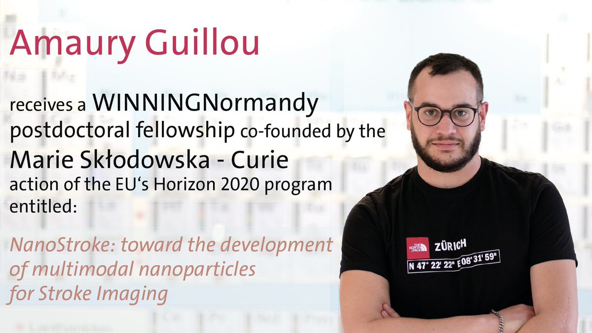 UZH_Chemistry's tweet photo. Congratulation to Amaury @AmauryGuillou @HollandLab_ @UZH_Chemistry 👏👏👏 https://t.co/iHY1qIrSBV