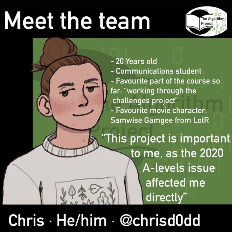 thealgorithmpr2's tweet image. Welcome to The Algorithm Project! Meet our campaign team
#ExeterCommsTwitterConference2022 #DigitalInequality @ExeterComms
 2/8