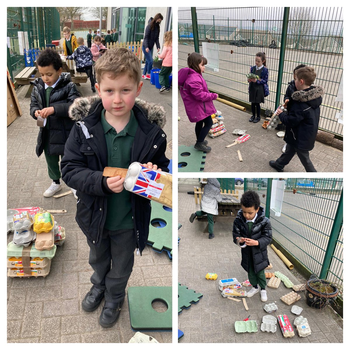 michell41904044's tweet photo. Outdoor Learning week continues with dragons and medieval crowns!  Great job Year 2! #outdoorlearningweek #curriculumforwales https://t.co/1lUDjWR3XJ